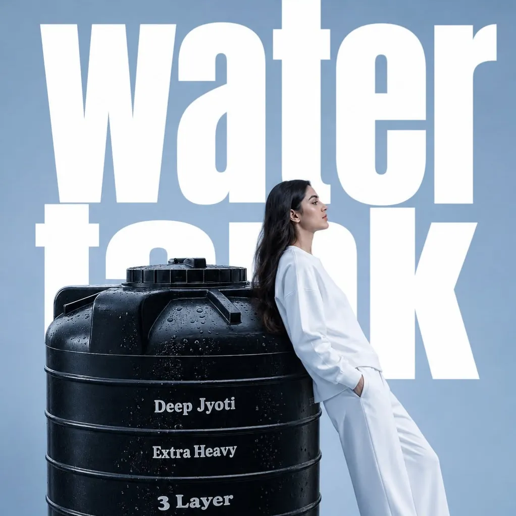 1000 Liter 3 Layer Water Tank | Black Color | DeepJyoti | Free Delivery inside Kathmandu Valley only
