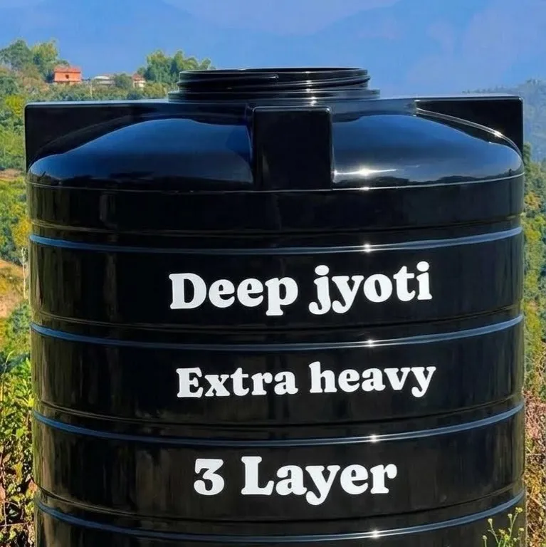 1000 Liter 3 Layer DeepJyoti Water Tank | Green Color | Extra Heavy Quality | Durable & Long Lasting Water Storage Tank | 2 Years 100% Replacement Guarantee | 50 Years 50% Tank Valuation Warranty