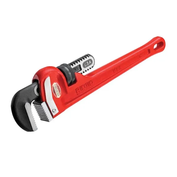 Pipe Wrench is a heavy-duty adjustable wrench used for gripping, tightening, and loosening pipes, pipe fittings, and threaded connections.