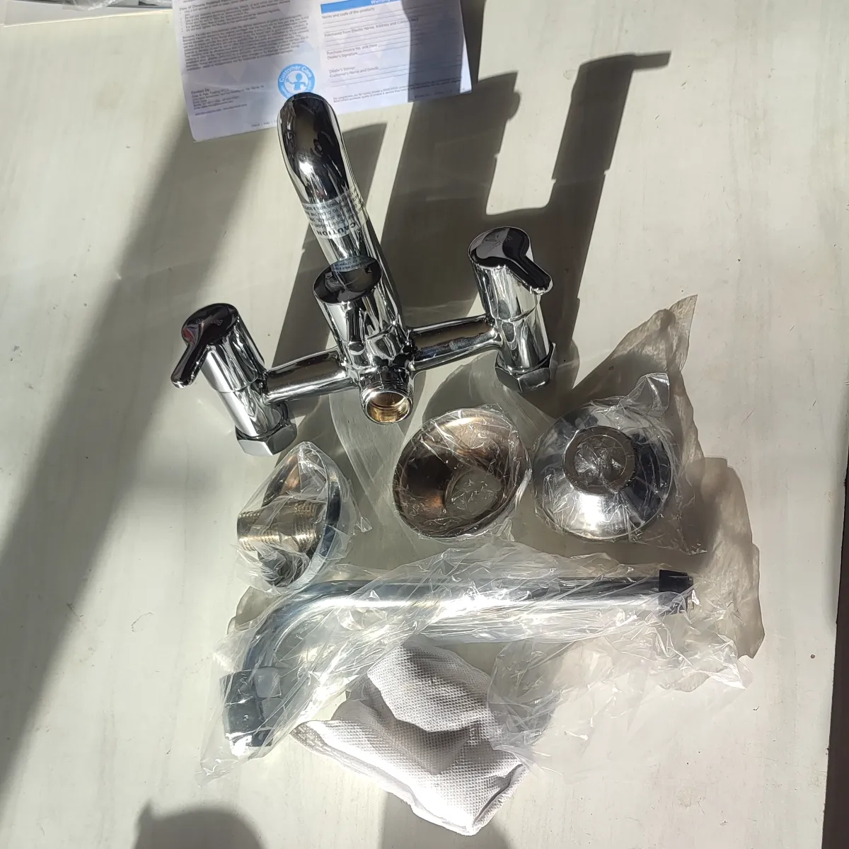 2 In 1 Wall Mixer 15mm Lexi Bencardo Company